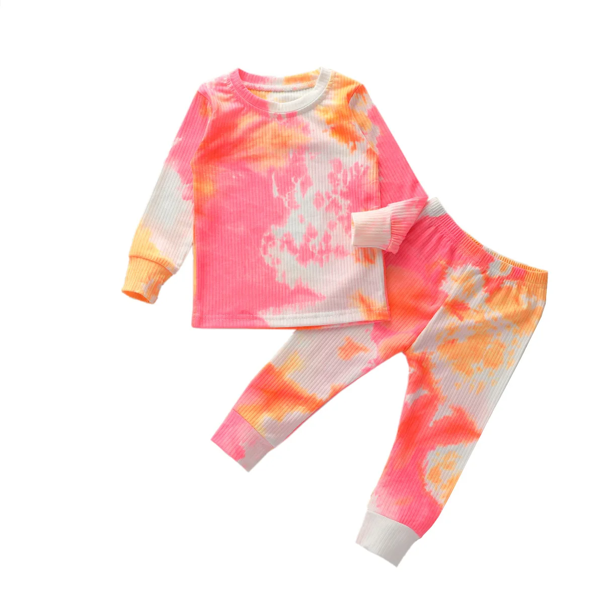 

Kids Children Pajamas Girls Boys Sleepwear Nightwear Baby Infant Clothes All Cotton Pajamas Set