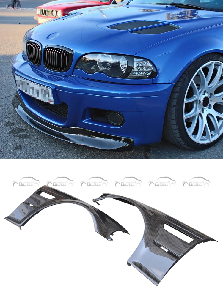 Oem Style Fender Carbon Fiber For E46 M3 Olotdi 19982004 Buy Car