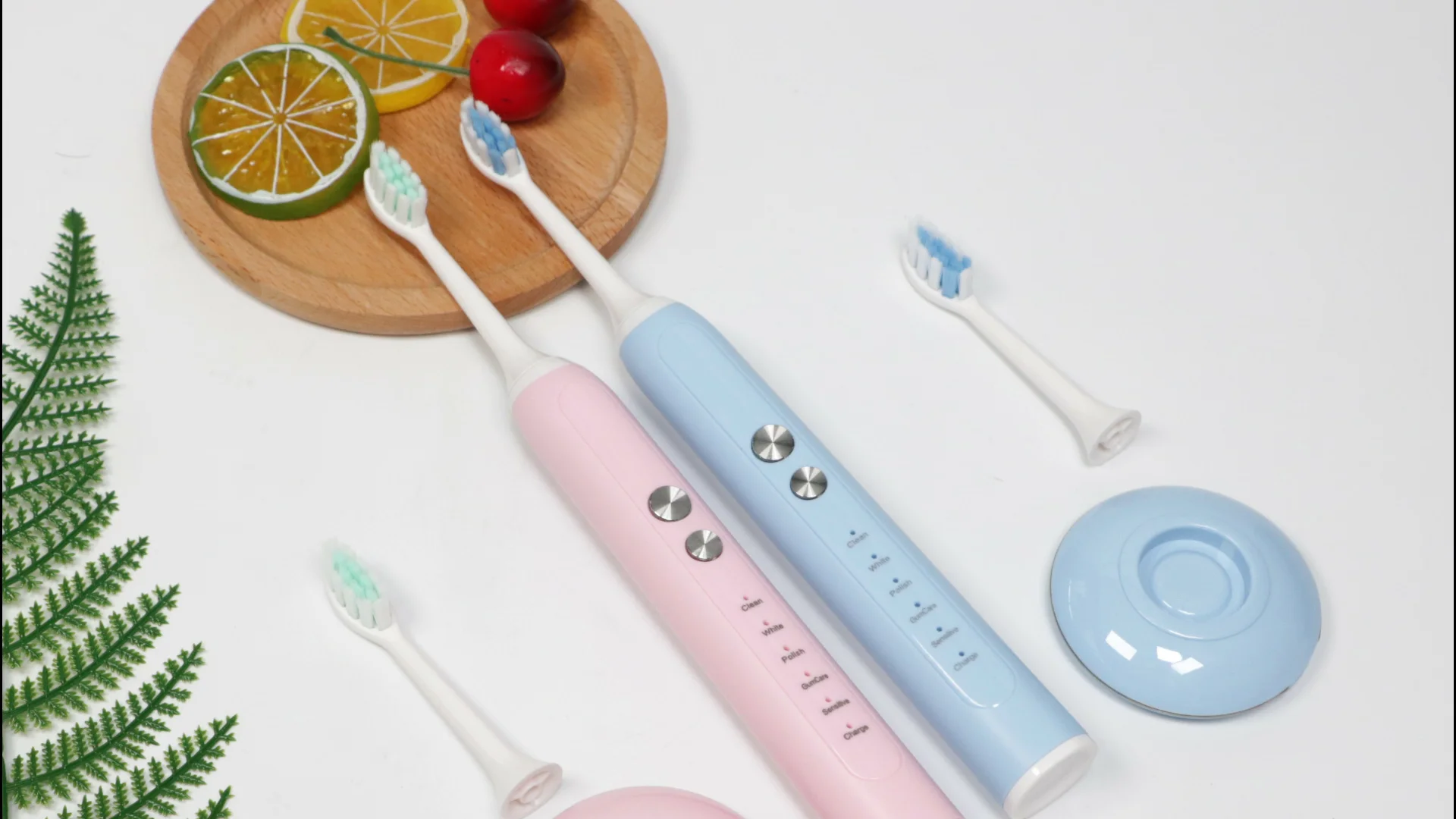 China Pink Soft Bristle Electronic Toothbrushes Electric Toothbrush For