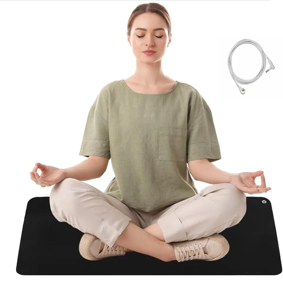 New Design Thick and Comfortable Yoga Pilates Meditation Grounding Mat