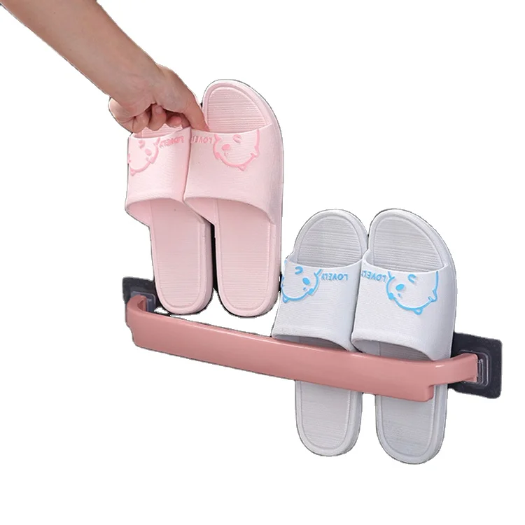 

P1264 Non-punch bathroom towel rack kitchen rag rack home use shelf storage racks, Colors