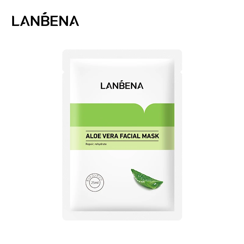 

LANBENA aloe animal facial mask snail facial mask silk facial mask