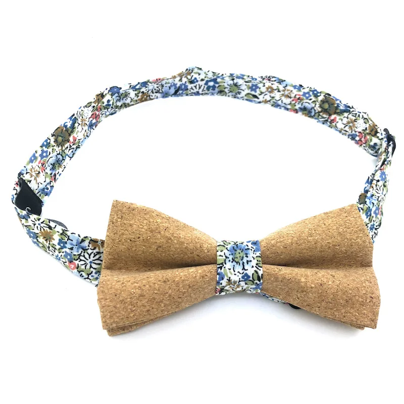 

Classic Handmade Mens Wooden Bow Tie with Matching Pocket Square and Men's Cufflinks Sets Boxes, Colorful