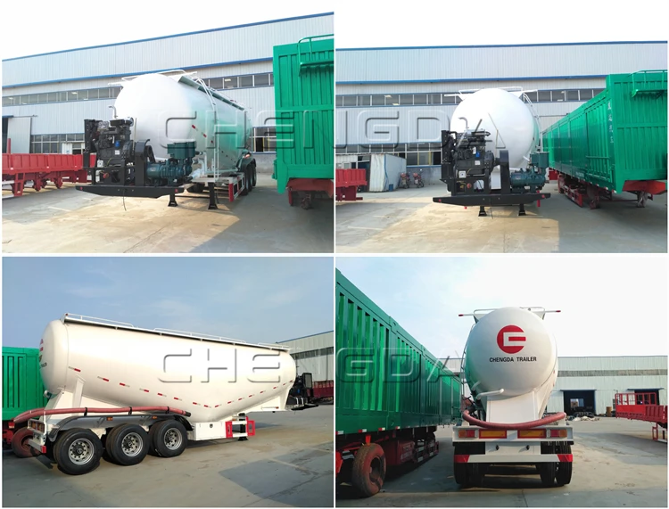 cement transport trailer