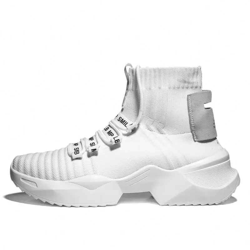 

New design plush breathable mesh fashion sneakers men's sports shoes, Optional