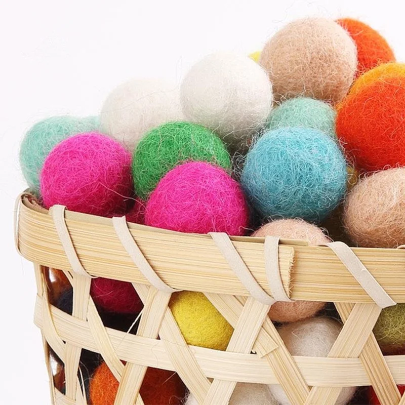 colorful colors wool dryer ball for laundry
