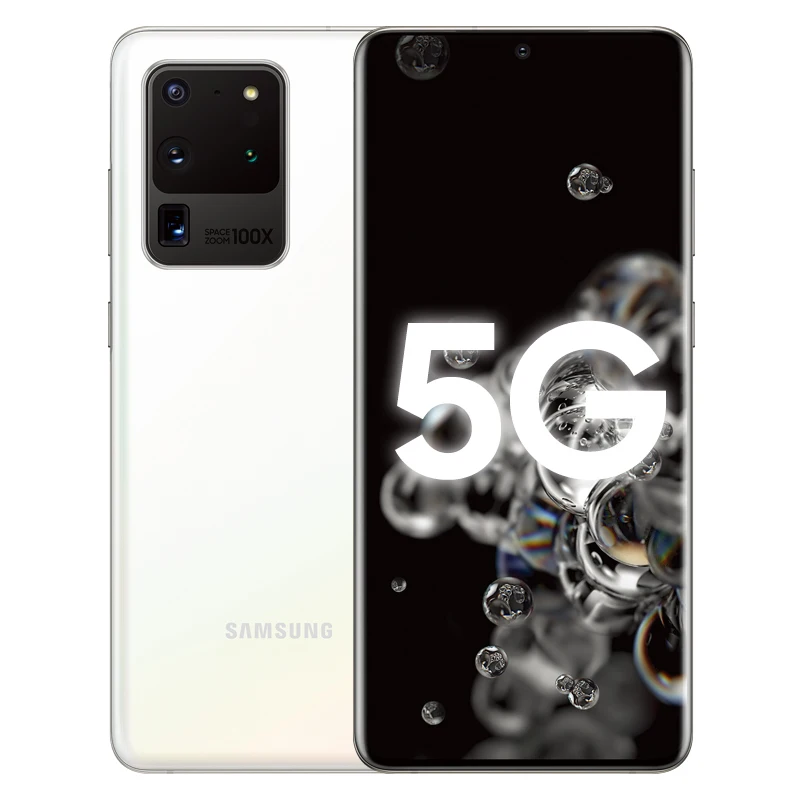 

Authentic Korean single card is suitable for S20 Ultra (SM-G988N) 5G version 12GB + 256GB high-end white smart mobile phone
