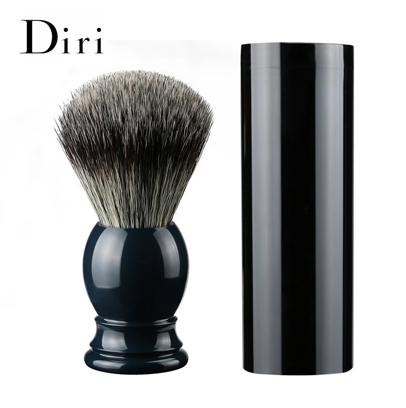 

Acrylic Handle Boar Bristle brush hair Neck Hair Shaving brush, Customized color