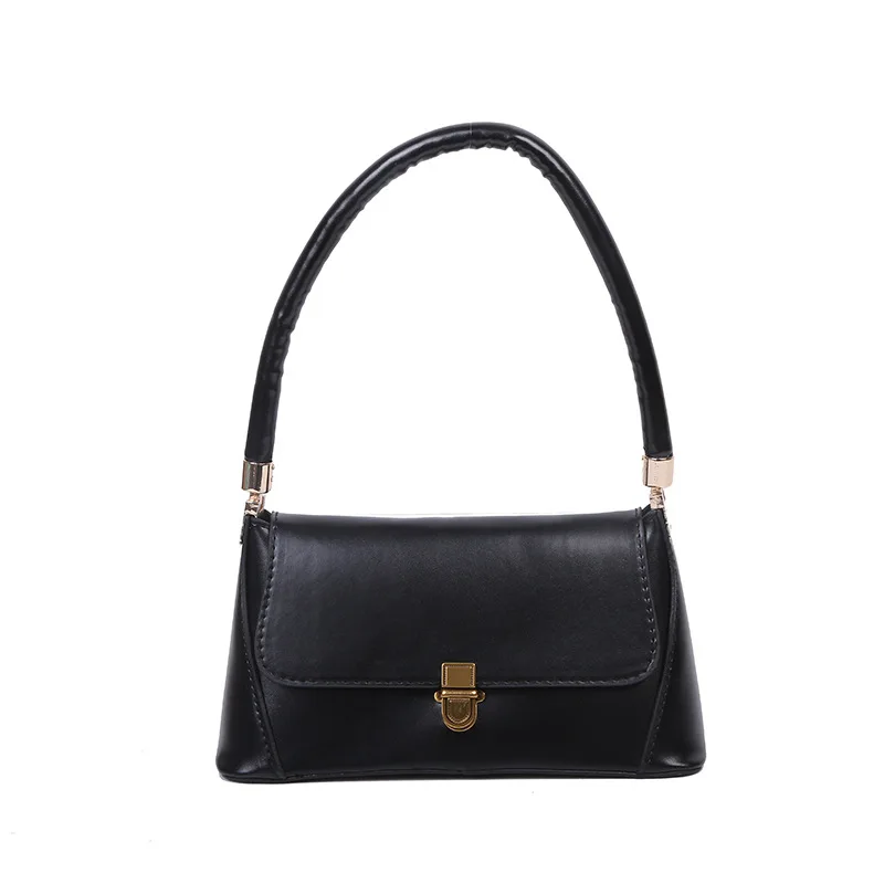 

Retro Beautiful Autumn Winter New 2021 Fashion Underarm Commuter Shoulder Handbag Leather Woman Bag