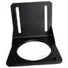3D printer mountings carbon steel black color nema 34 86 stepper motor mount bracket