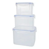 

Deep rectangle PP plastic storage containers food sealed microwave kitchen storage containers plastic transparent box lunch box