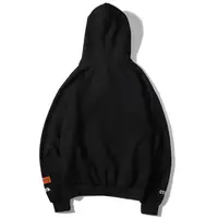 

Factory price wholesale oversized black hoodie off-white off shoulder hoodies power supply with great