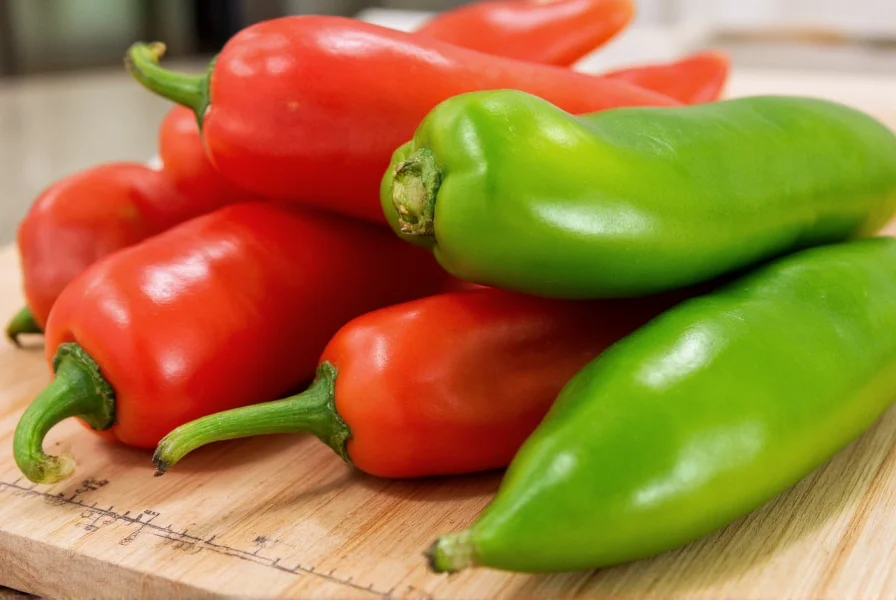 red vs green serrano peppers heat level truth