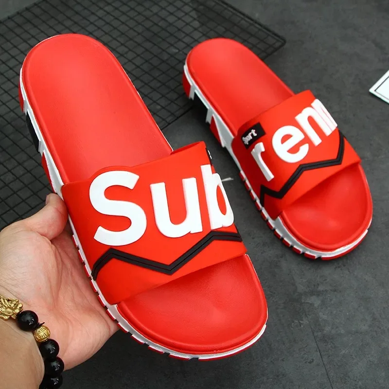 

Summer Pvc Sliders Slippers Custom Slide Sandal Slides Footwear Slippers For Men Custom Men'S Slides Slippers custom flip flops, Picture