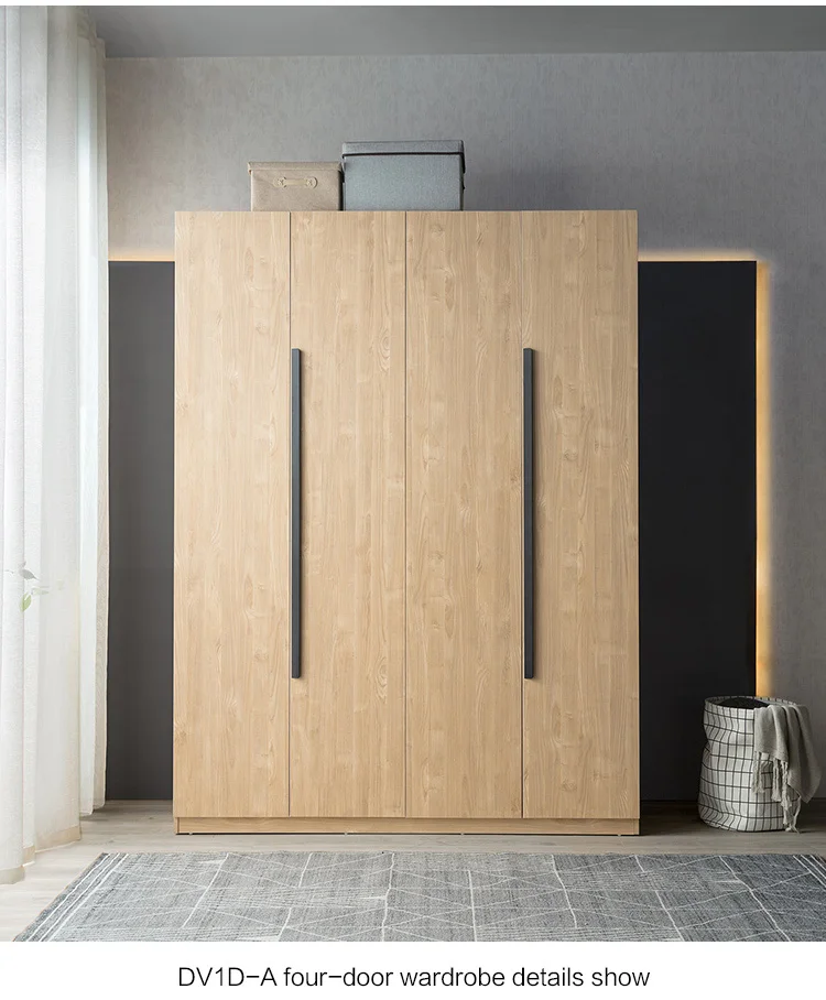 2 Doors Modern Furniture Fitted Sliding Door Closet Bedroom Wardrobes