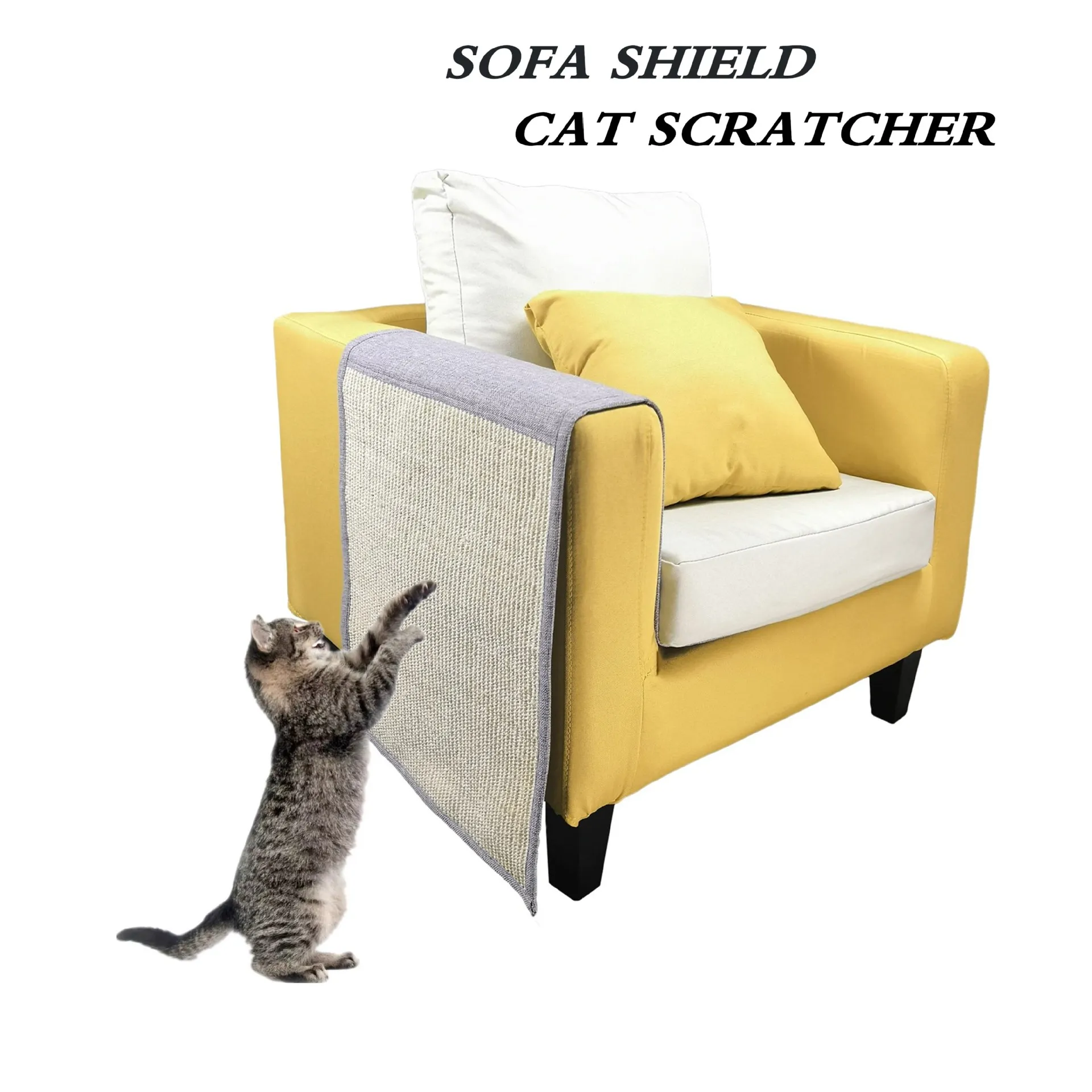 Summer Pet Play Mat Washable And Durable Cat Scratcher Sofa Shield Cat