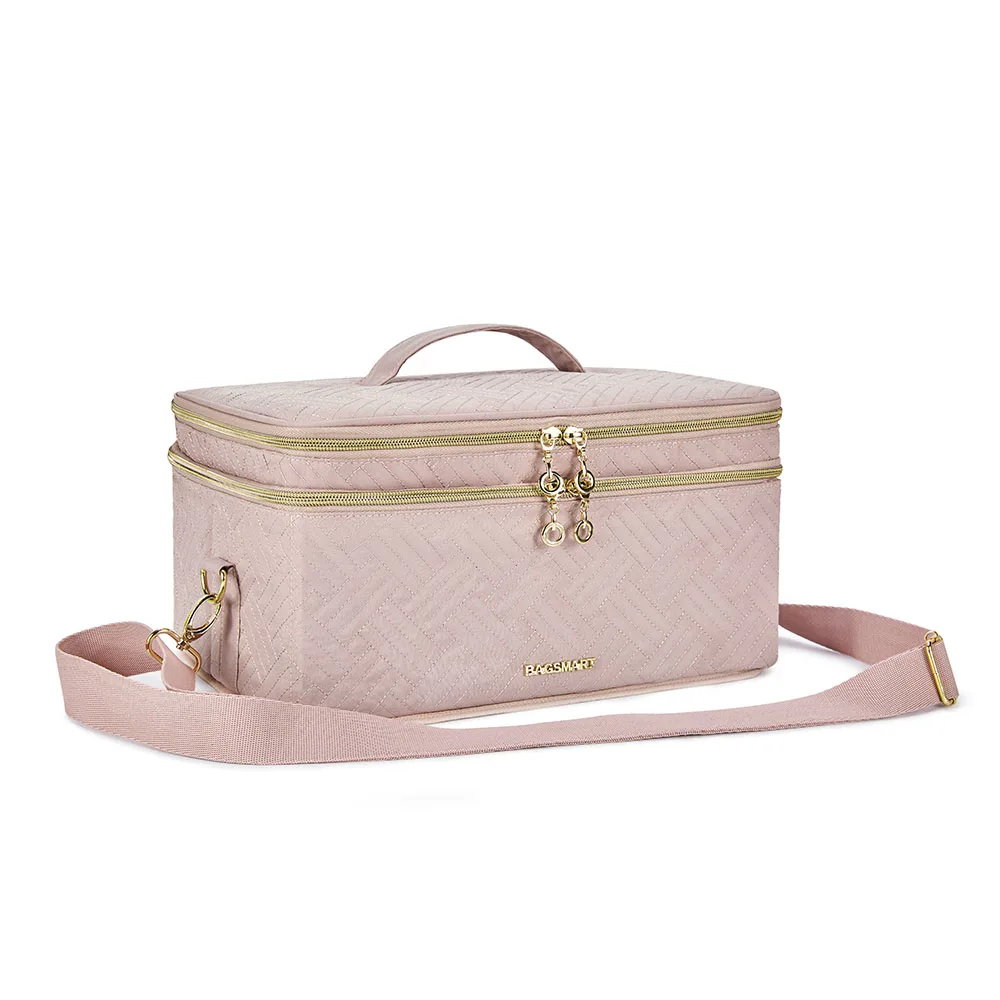 

Bagsmart Zipper Fashion High Capacity Cosmetic Gift Set Cosmetics Organizing Box Novation Bag Itembeauty Makeup