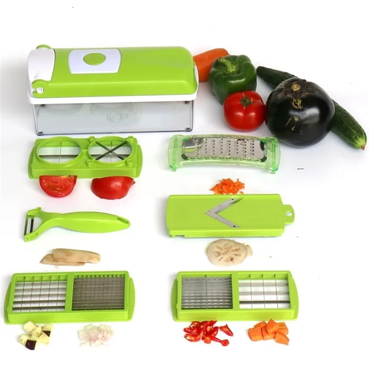 

12 In 1 Hand Operated Vegetable Mandoline Slicer Veggie Chopper,Food Chopper Onion Cutter Vegetable Slicer