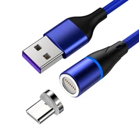 

High speed intelligent nylon braided multiple mobile phone fast usb magnetic charging cable