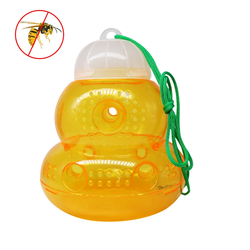 

Wasp Trap with no Seam on The Bottom fruit fly trap at outdoor, White+ green