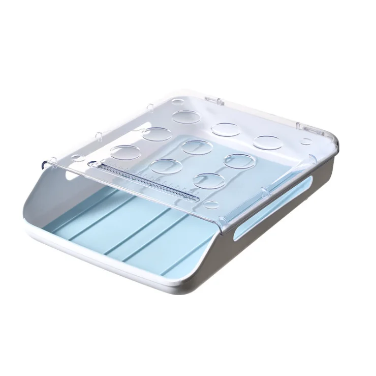 

manufacturer transparent stackable egg storage box for refrigerator
