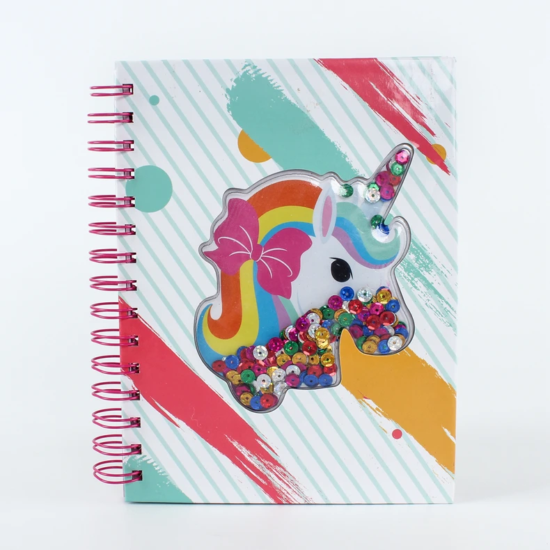 

Factory supplied diary notebook A5 children Unicorn notebook can be customized