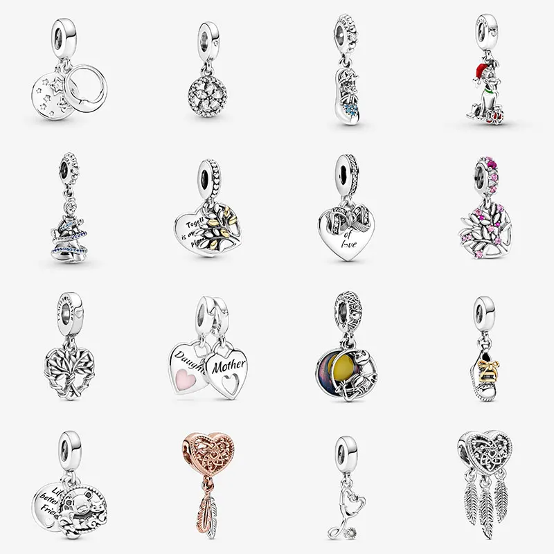 

2021 wholesale high quality original pandora charm for women, Color
