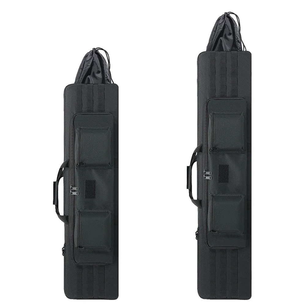 100cm/120cm Tactical Gun Bag Hunting Shooting Range Tool Case Protective Foam Pad Double Gun Carry Shoulder Bag