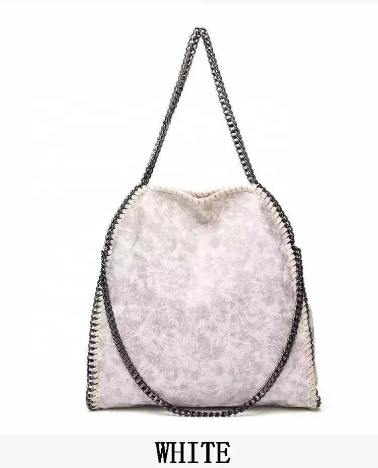 

2021 Hot sale Newest Frosted Material Handbag Chain Woven Lady's Shoulder Bag Women Multi-functional Bag Wholesale