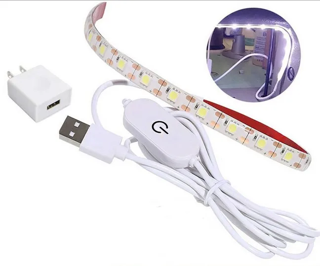 Sewing Machine Light Bright Strip LED Light With Touch Dimmer USB Power Supply 