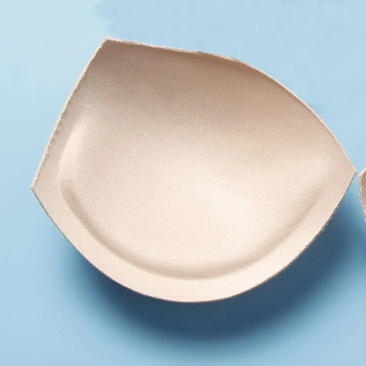 可移动泳装乳房垫海绵内衣配件透气推高胸罩游泳杯超软模制文胸杯插入