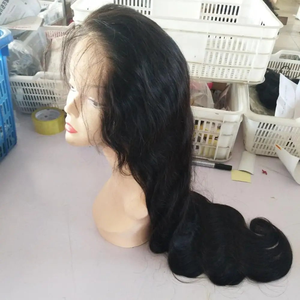 

best sale full lace body wave wig human hair in stock