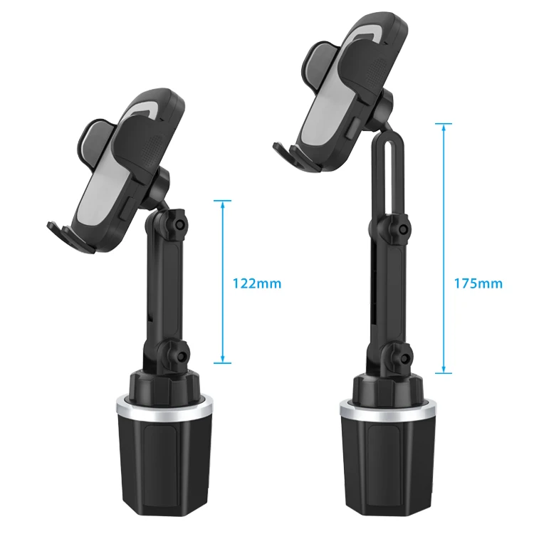 

Factory Price Newest Mobile Accessories Phone Holder Arm Adjustable Car Cup Holder Stand Mobile