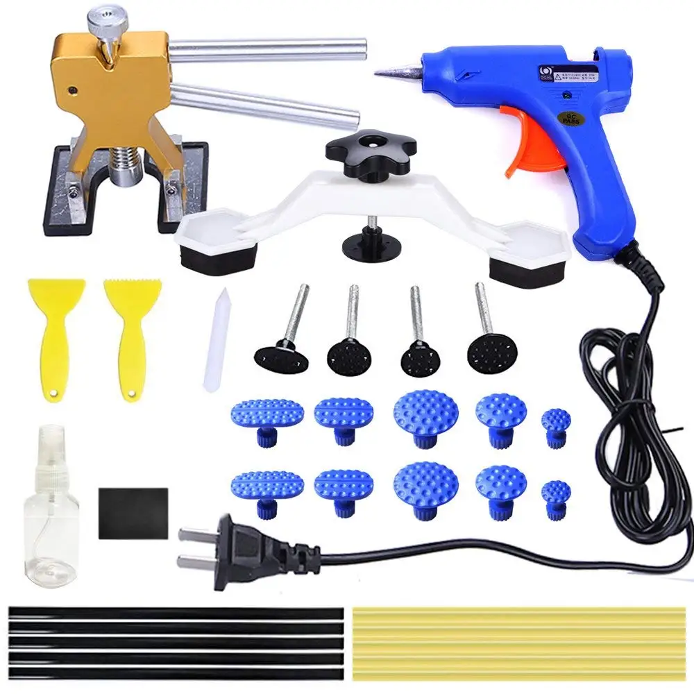 6X Auto Car Body Paintless Tool Kit Bridge Dent Hand Tool