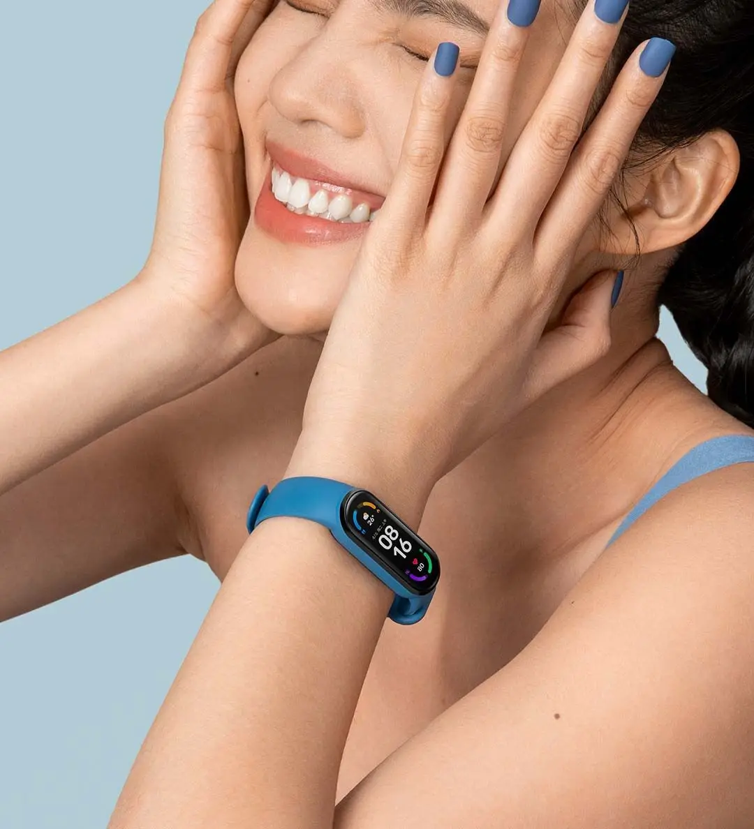 

Original reloj Smartwatch smart fitness bracelet smart watch miband xiaomi mi band 6, Customized