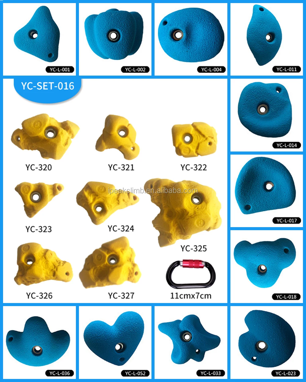 Professional Fiberglass Rock Climbing Wall On Sale! Buy Fiberglass