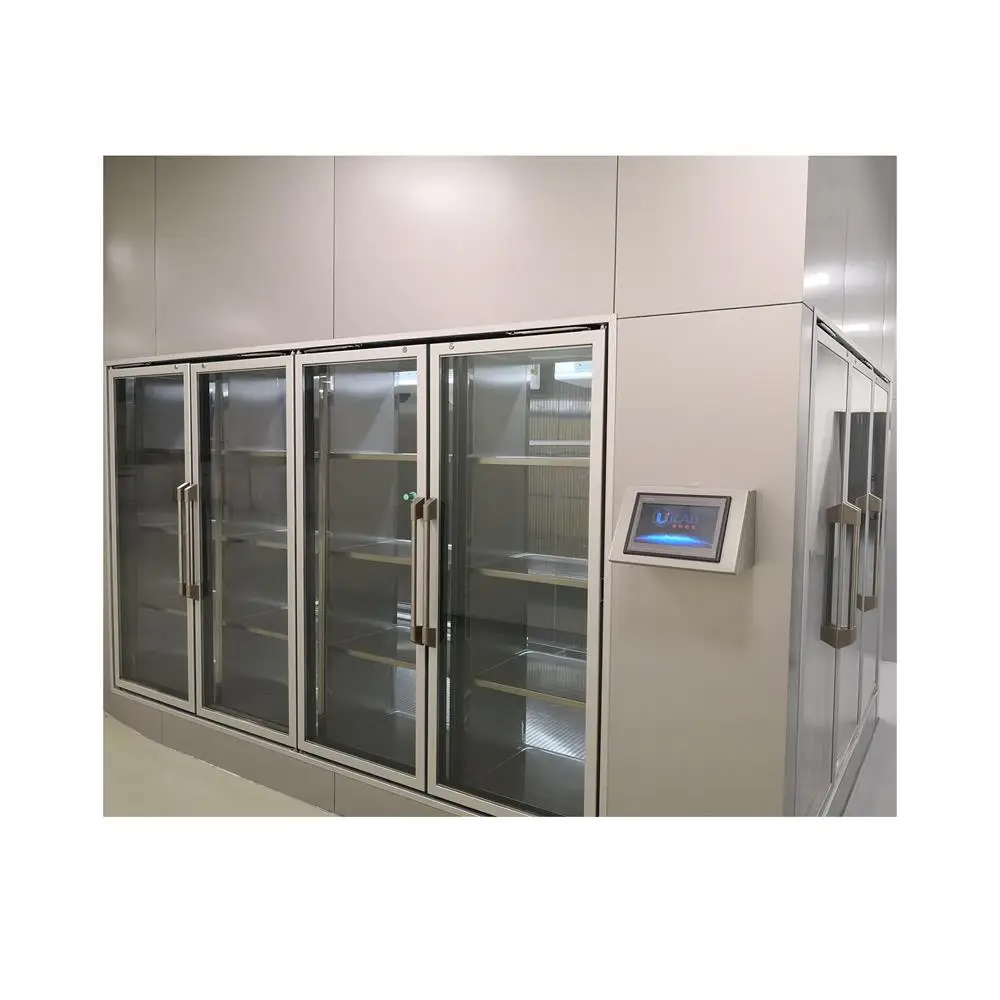 

5 years quality warranty hospital use glass door walk in cooler for vaccine storage freezer glass door