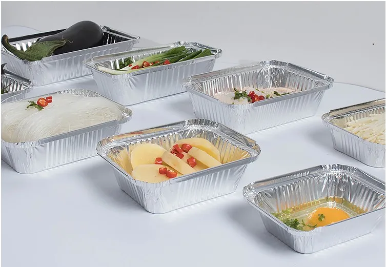 Aluminium Foil Catering Serving Trays Takeaways Disposable Aluminium ...