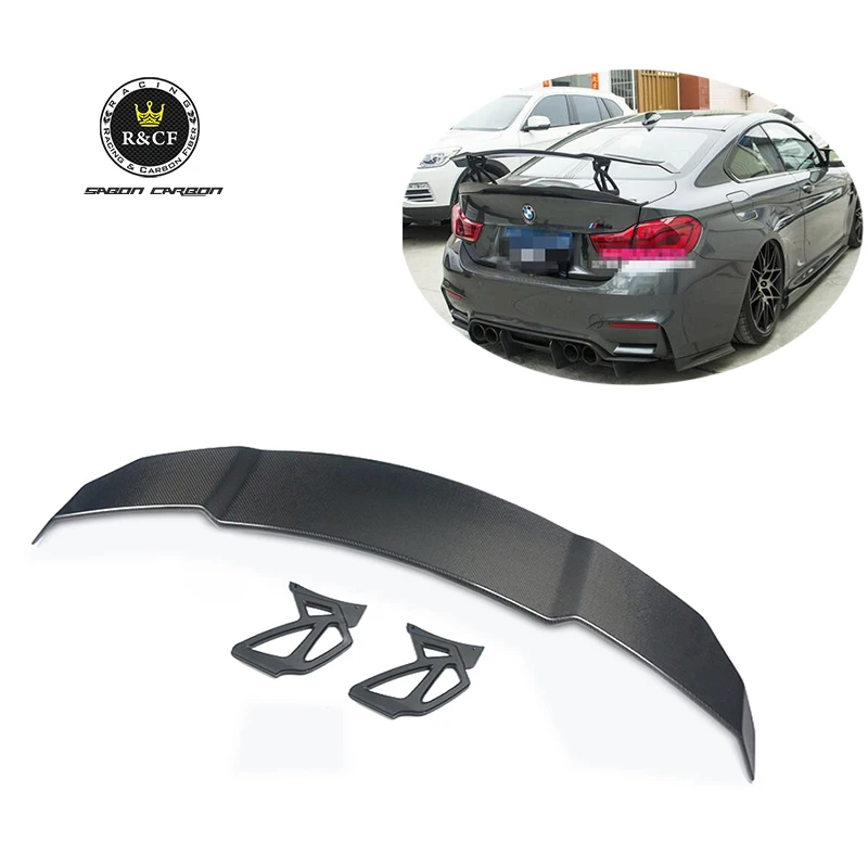 

For BMW F8X M3 M4 M2 GTS -V GT Wing rear spoiler carbon fiber rear wing F80 F82 F83 universal Spoiler