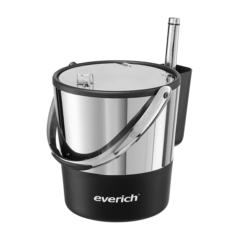 

304 Stainless Steel Ice Barrel Insulated Pots With Handle And Lid