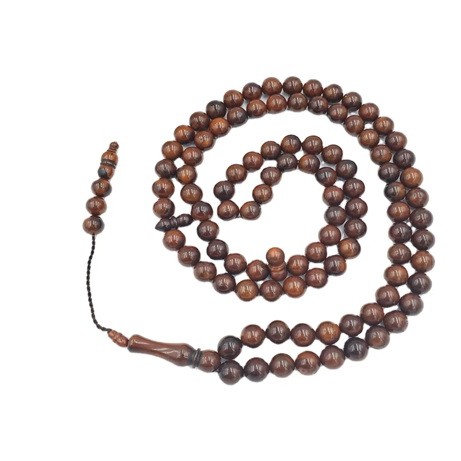 

Hot sale and popular top quality Kuka Wood Tasbeeh 99pcs Islamic Muslim Prayer Beads Cheap Prices, Picture shows