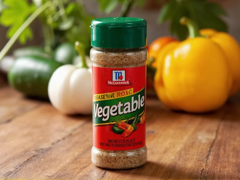 McCormick Vegetable Seasoning: Complete Usage Guide