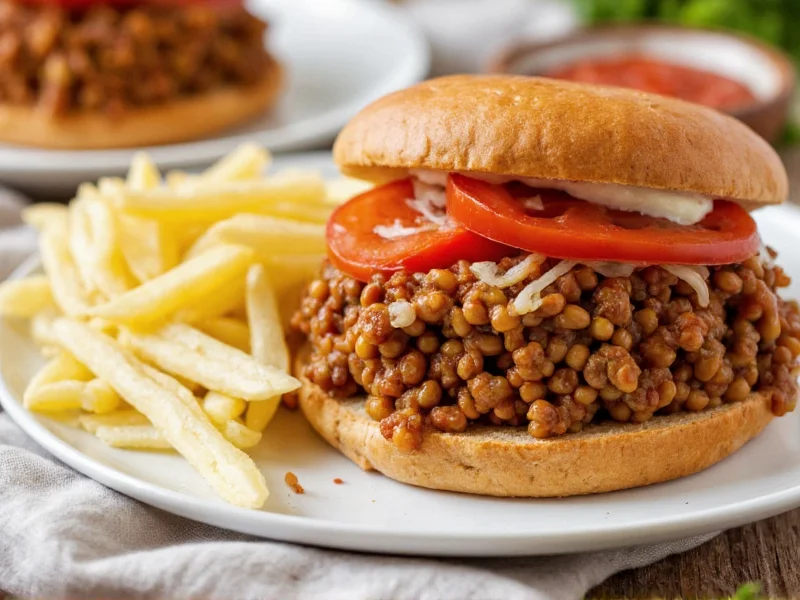 Lentil Sloppy Joes: Easy Vegan Recipe & Tips