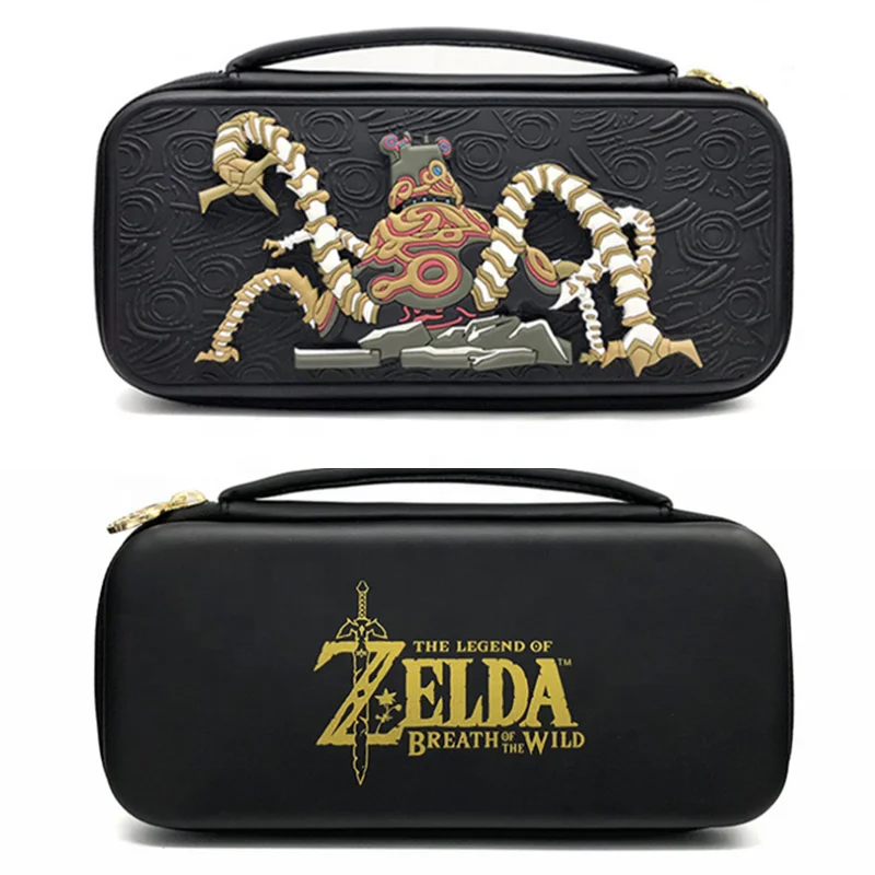 

Good Quality Game Accessories Travel Storage Carrying Case Hard Carrying Bag Compatible with Nintendo Switch in Zelda Design, As pictured