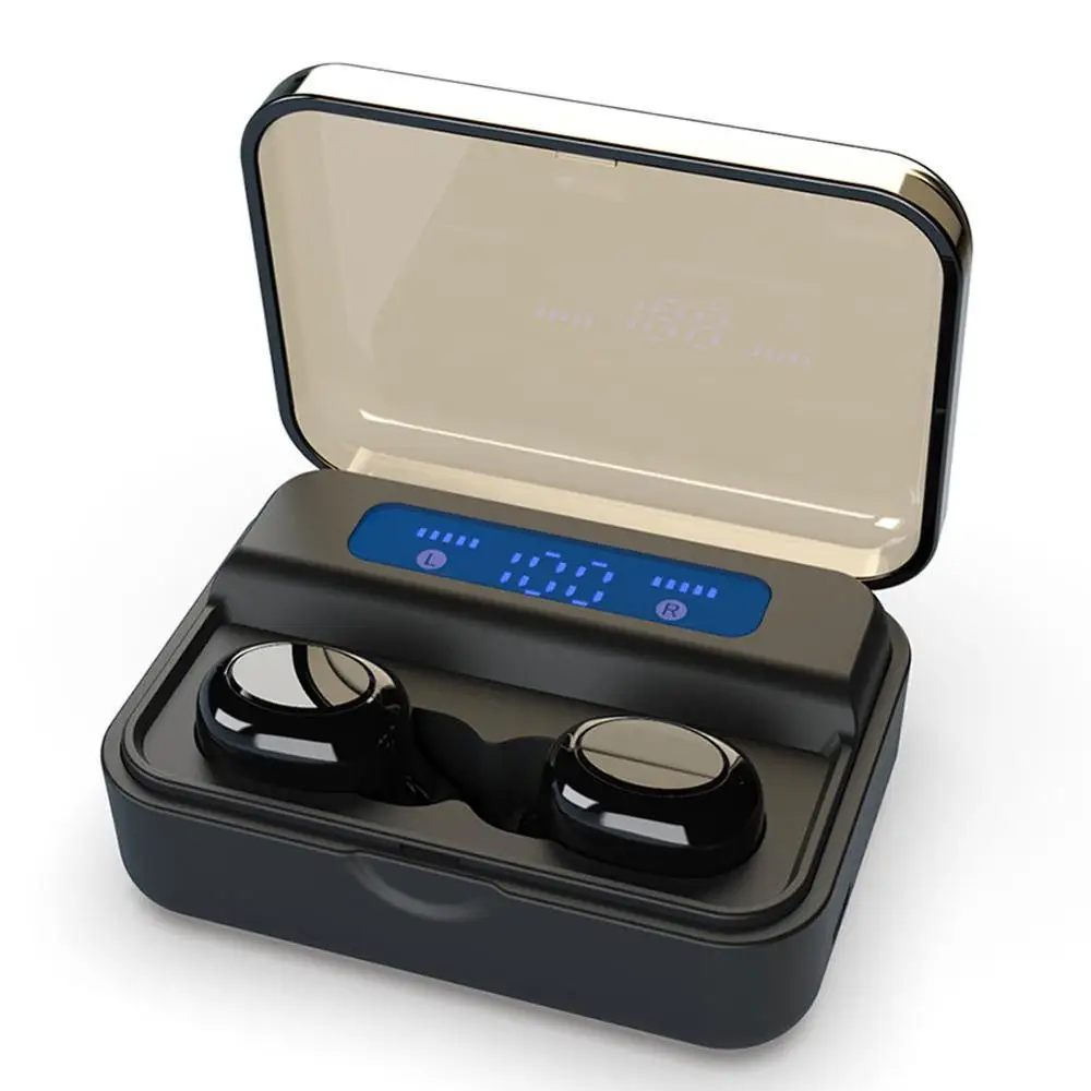 

F9 TWS IPX7 Waterproof Earphone Fone De Ouvido Audifono Wireless Touch Headset Earbuds