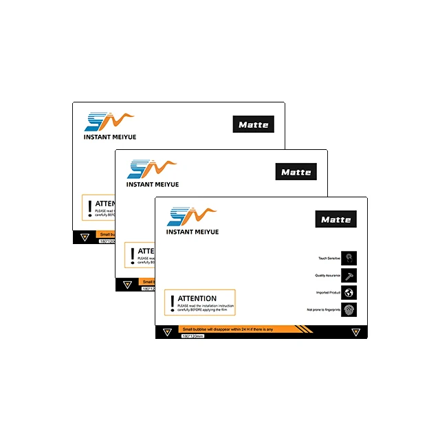 

Factory directly Matte Anti Glare Sheet Screen Film mobile phone/tablet screen protector for automatic film cutting machine