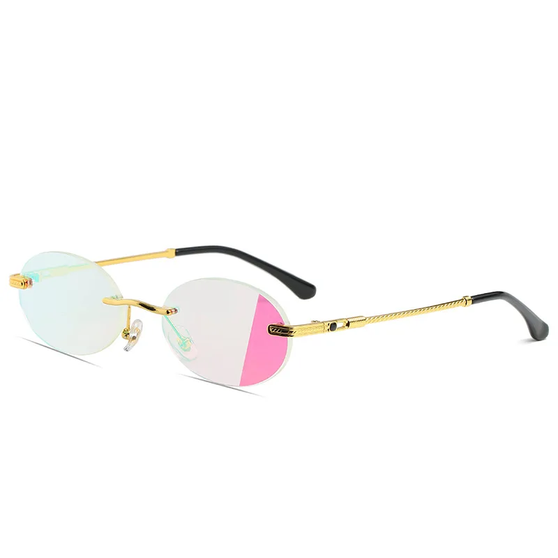 

Pink Uv400 Trending Wholsale Trendy Luxury Small Frame Unisex Sunglasses, Colors