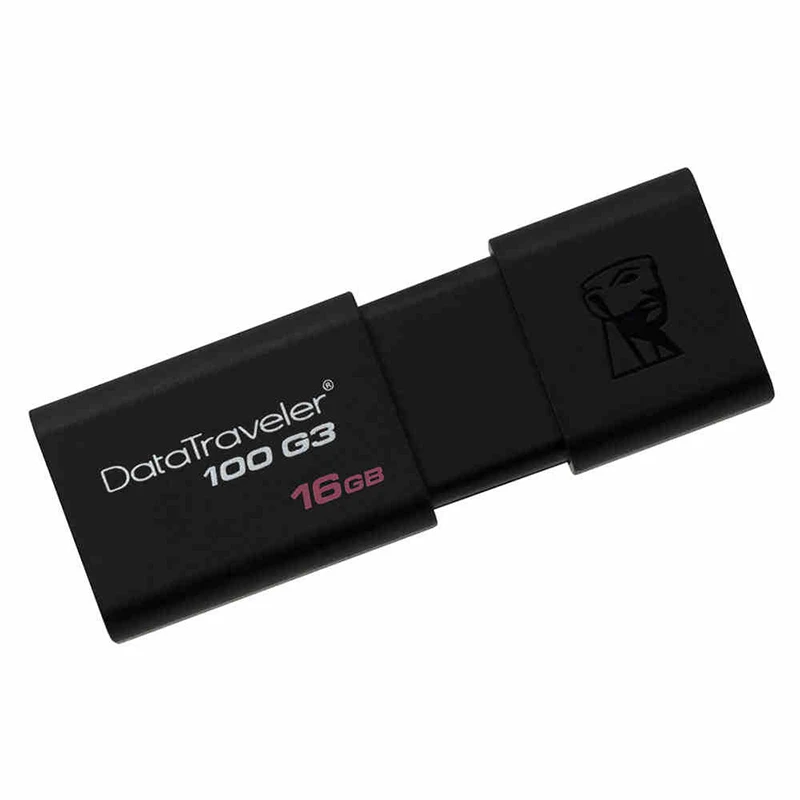 

FOR KST USB3.0 Flash drive mobile high-speed 16GB 32GB genuine USB flash drive Portable DT100G3 Pen Disk Stick, Black