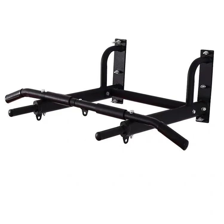 

Factory Hot sale new home gym wall mounted equipment pull up bar, Black/customrized