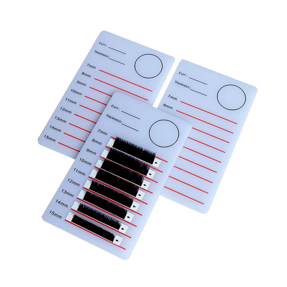 

Eyelash Tools Transparent Lash Extensions Palette Acrylic Lash Tile, Transparency